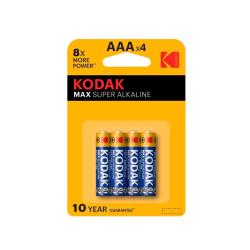 Батарейка KODAK Max Super LR03-4BL 4 шт