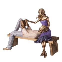 (АКЦИЯ) Cтатуэтка 22,5*13*18см Пара, полистоун /162-1045/LEFARD/ 