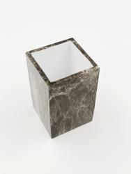 Стакан для зубной пасты JOY HOME Коричневый мрамор