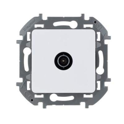 Механизм розетки телевизионной LEGRAND Inspiria TV проходной белый 673860