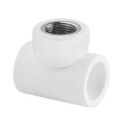 Тройник ПП TEBO полипропилен комбинированный 20 мм 1/2" ВР