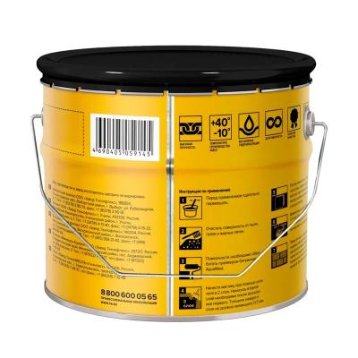 Мастика ТЕХНОНИКОЛЬ AquaMast битумная для фундамента 3 кг