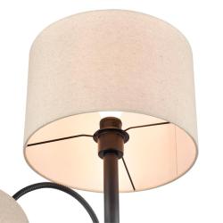 Торшер ODEON Kaya 8042/2F Черный