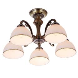 Люстра ЛАЙТ СФЕРА 74428/5 Bronze Бронза