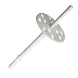 Дюбель тарельчатый с термоголовкой пластик 10*90 мм