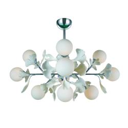 Люстра ЛАЙТ СФЕРА 2704R/12 Chrome+white Хром