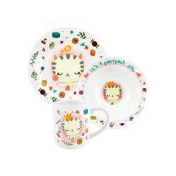 Детский набор 3 пр. "Кошечка.It's A Purrfect Day", подарочная упаковка/ND PLAY/