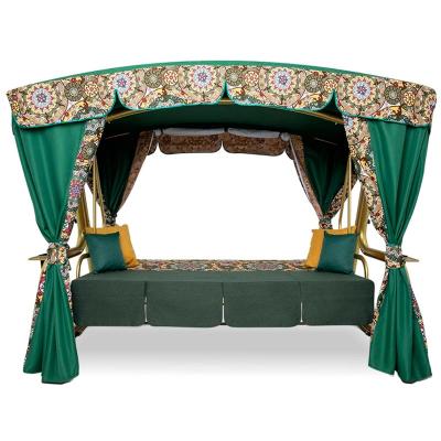 Качели садовые АРНОВЕРК Бахчисарай Зеленый 277*170*188 см Качели садовые АРНОВЕРК Бахчисарай Зеленый 277*170*188 см