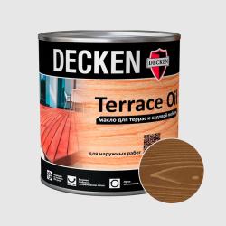 Масло DECKEN Terrase Oil Spice для террас Коньяк 0,75 л