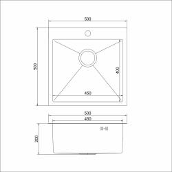 Мойка кухонная MIXLINE PRO 547229