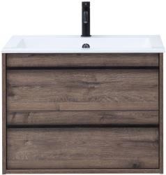 Тумба с раковиной AQUANET Lino 70 Электра дуб веллингтон 