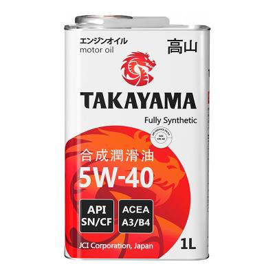 Масло моторное TAKAYAMA 5w40 1 л
