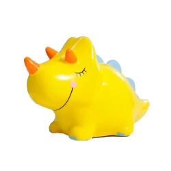 (АКЦИЯ) Копилка 18см Дракончик, гипс желт. /G032-18-110K/Яблоко/