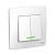 Выключатель SYSTEME ELECTRIC Blanca 2 клавиши с подсветкой белый BLNVS010511