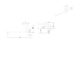 Смеситель для ванны RUSH A911-02-51B