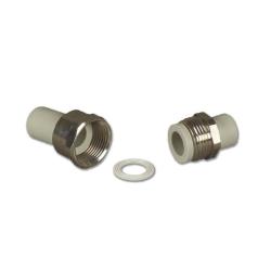 Муфта ПП FV PLAST полипропилен разъемная 20 мм