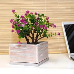 Горшок керамический САДЫ АУРИКИ Светлый 0,9 л