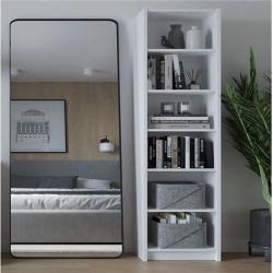 Стеллаж ШВЕДСКИЙ СТАНДАРТ Варма 40 Белый 380*1980*280 мм S00326