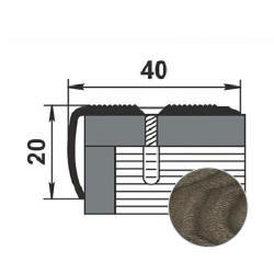 Профиль угловой ЛУКА ПУ 06 Дуб дымчатый 045 2,7 м
