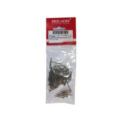 Саморез по дереву острый желтый 3*25 мм 50 шт