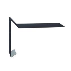 Планка ветровая RAL 7024 100*20*70 мм