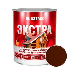 Декоративный антисептик АКВАТЕКС Экстра Каштан 2,7 л