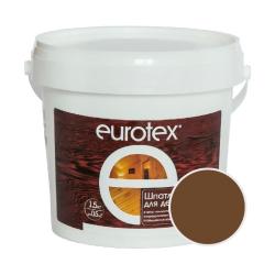 Шпатлевка EUROTEX по дереву Орех 1,5 кг