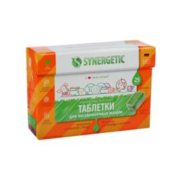 Таблетки для посудомоечных машин SINERGETIC 25 шт