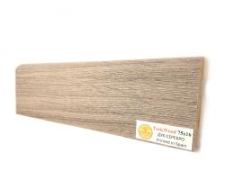 Плинтус ламинированный TECKWOOD Дуб серебро 2150*75*16* мм
