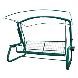 Качели садовые АРНОВЕРК Эдем люкс Зеленый 277*170*188 см