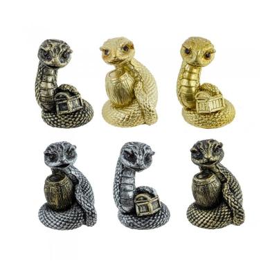 807546 Фигурка декоративная РЕМЕКО "Змея" (5*7*17см)