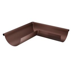 Угол желоба СТАНДАРТ RAL 8017 внутренний 125/100 мм