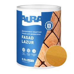 Лазурь декоративно-защитная AURA Fasad Lazur Дуб 0,9 л