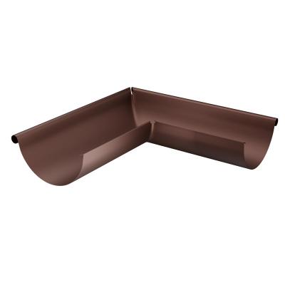 Угол желоба СТАНДАРТ RAL 8017 внутренний 125/100 мм