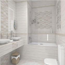 Плитка базовая CERSANIT Atria Бежевый рельефная 20*44 см