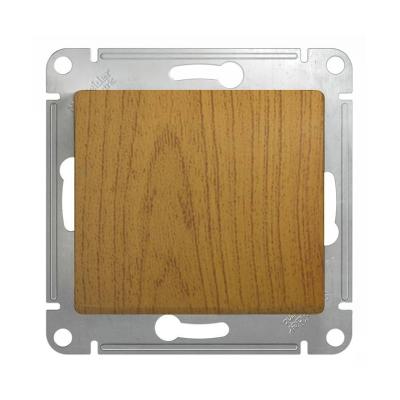 Механизм переключателя SYSTEME ELECTRIC Glossa 1 клавиша дуб GSL000561