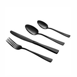 Набор столовых приборов 24 пр. Leveson черн. /Maxwell & Williams/