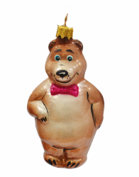 Елочное украшение КОЛОМЕЕВ Мишка 12 см