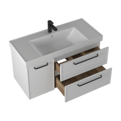 Тумба с раковиной BRIZ Кватро 100 
