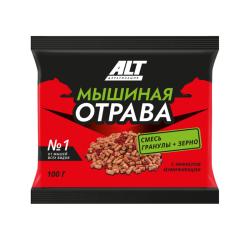 Средство от грызунов ALT Мышиная отрава 100 г