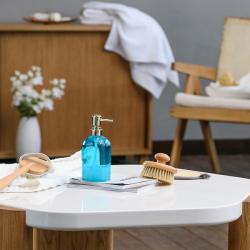 Дозатор жидкого мыла MOROSHKA Bright Colors бирюзовый