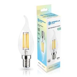 Лампа LED AMBRELLA Filament 11W/E14/4000К свеча на ветру 351124