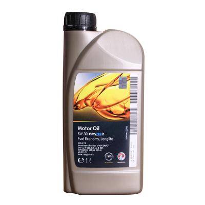 Масло моторное GENERAL MOTORS Dexos2 5w30 1 л