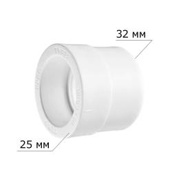 Муфта ПП TEBO полипропилен переходная 32*25 мм НР-ВР