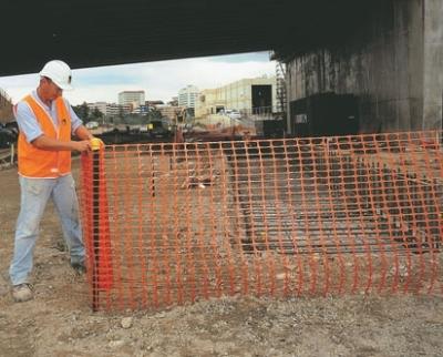 Аварийное ограждение А-45 Оранжевый 2*25 м