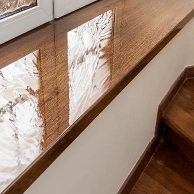 Подоконник акриловый КРИСТАЛЛИТ Орех глянцевый 0,5 м