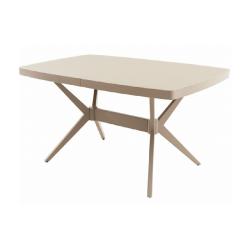 Стол АВРОРА Оскар ФП D950 Мрамор 9/Белый