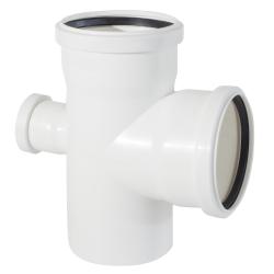 Крестовина канализационная SINIKON Comfort 110*110*50 мм 87°