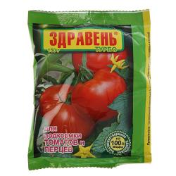 Удобрение минеральное ВАШЕ ХОЗЯЙСТВО Здравень для томатов, перцев 150 г