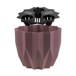 Горшок пластиковый BMC Геометрия Пыльная роза 5,8 л